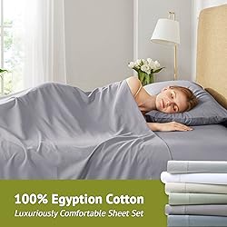 Comfort Spaces Egyptian Cotton Sheets Set