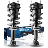 Detroit Axle - 2 Front Struts for 2007-2013 Chevrolet Silverado 1500 | GMC Sierra 1500 Suburban Yukon XL 1500 Tahoe Avalanche Cadillac Escalade ESV EXT Ready Struts w/Coil Spring Assy. Replacement