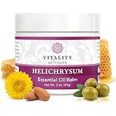 Vitality Extracts Helichrysum Balm - 2oz, Helichrysum Gymnocephalum, Beeswax, Almond Oil, Ultra-Moisturizing, Skin Healing, Full Body Hydration