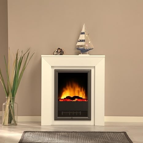 Dreams4home Max Electric Fireplace Electric Fire Decorative Fireplaces Stoves Fireplaces Stove Heater Electric Heater Fireplace Shifting Pedal Effect Optiflame Modern B H D 81 90 X 32 Cm Brillantweiss Amazon De Kuche Haushalt