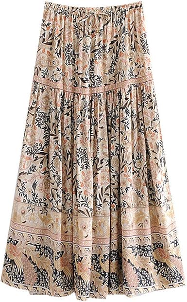 boho beach skirt