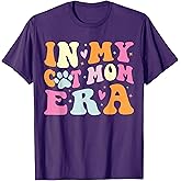 in My Cat Mom Era Cute Cat Mom T-Shirt