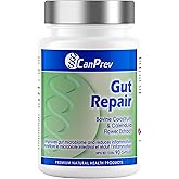 CanPrev - Gut Repair, 90 Capsules 45-Day Supply - Bovine Colostrum & Calendula Flower Extract - Dietary Supplement with Diges