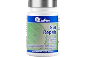 CanPrev - Gut Repair, 90 Capsules 45-Day Supply - Bovine Colostrum & Calendula Flower Extract - Dietary Supplement with Diges