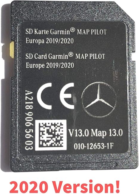 garmin europe map sd card Sd Card Mercedes Garmin Map Pilot Star1 V13 Europe 2020 Amazon Co Uk Electronics garmin europe map sd card