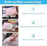 GOGODA Diamond Mesh Laundry Bags 6 PCS Delicates Protector Washer Safe view 7