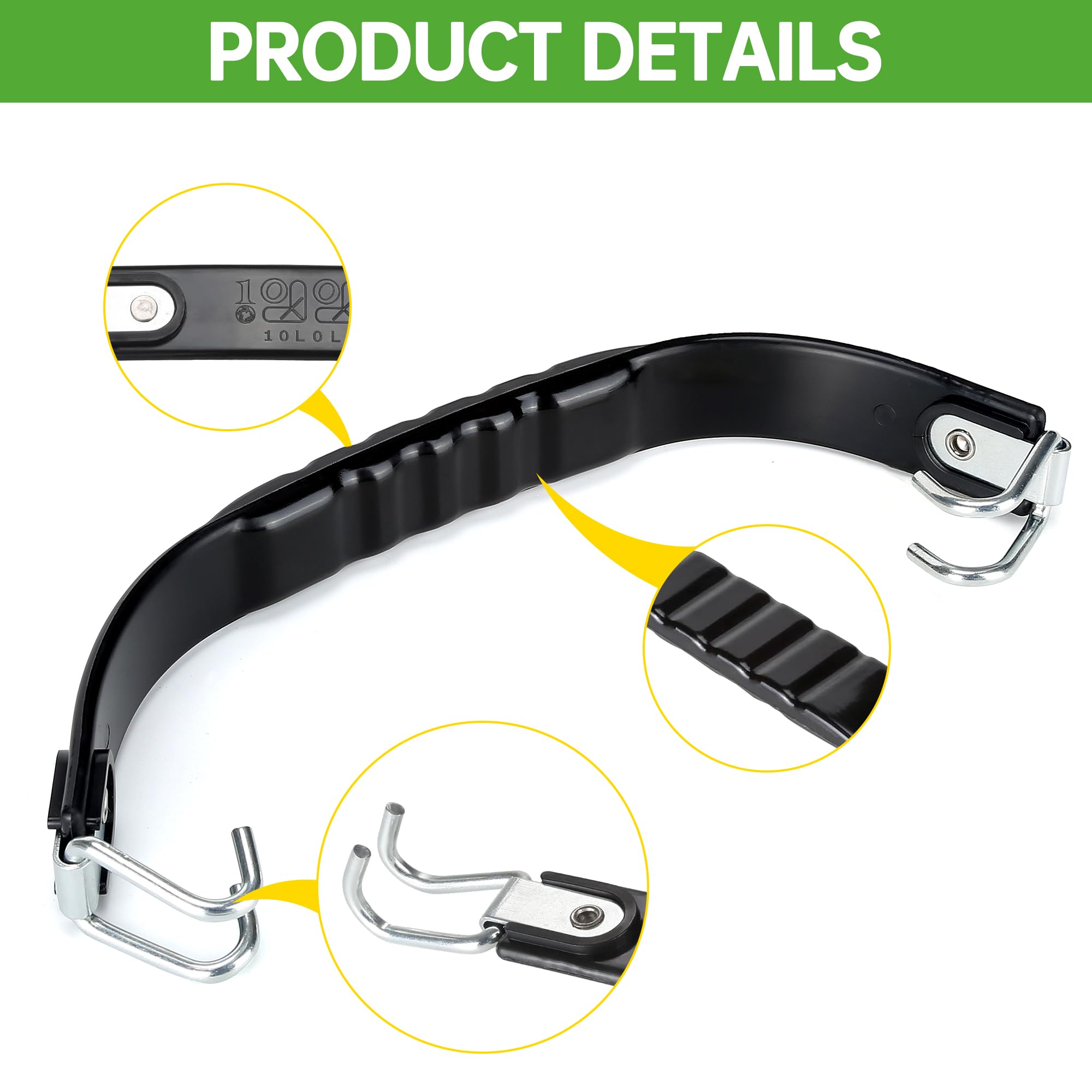 10L0L Golf Cart Battery Lifting Strap, Universal Golf Cart Deep Cell Batteries Carrier Strap for Trojan Battery, Fit for Yamaha, Club Car and EZGO