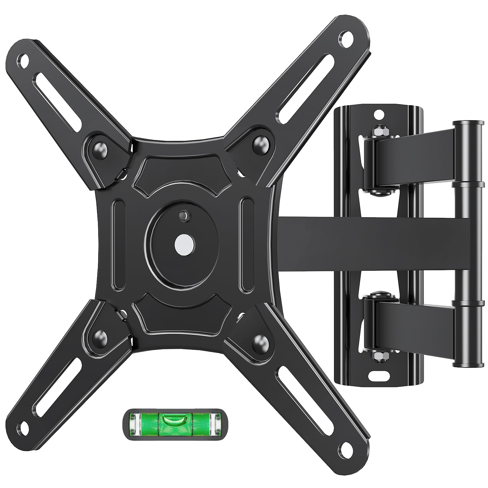 MOUNTUP Full Motion TV Wall Mount for Most 14-42 Inch LED LCD Flat Screen TVs & Monitors, Swivel Tilt Extension Rotation Wall Mount TV Bracket with Articulating Arm, Max VESA 200x200mm, up to 44 lbs