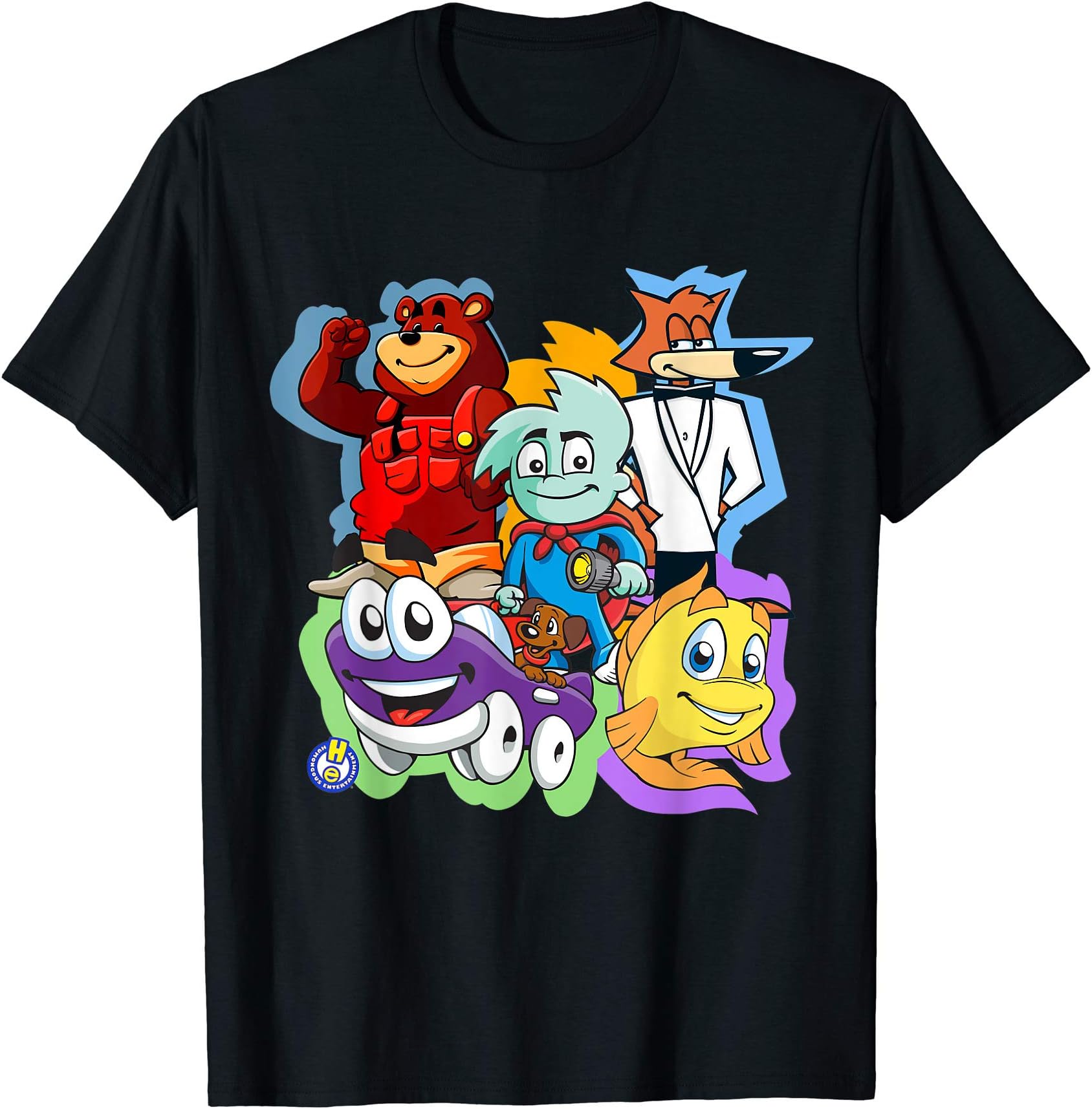 Humongous Entertainment: Humongous All-Stars T-Shirt T-ShirtOEKO-TEX STANDARD 100