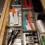 Practical Comfort Schubladen-Organizer, Verstellbarer Schubladeneinsatz