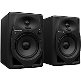 Pioneer DJ DM-50D-BT 5-Inch Desktop Monitor System with Bluetooth, Black