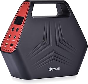 XShuai Portable Generator, 150Wh Power Generators Portable, CPAP Battery Pack Emergency Power Station Generators for Home Use with 110V AC Outlet, DC Ports Recharged by Wall Outlet or Solar Panel