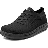 PROMOLA Wide Toe Box Shoes for Men Casual Dress Shoes Wide Width Non Slip Walking Shoes with Arch Support