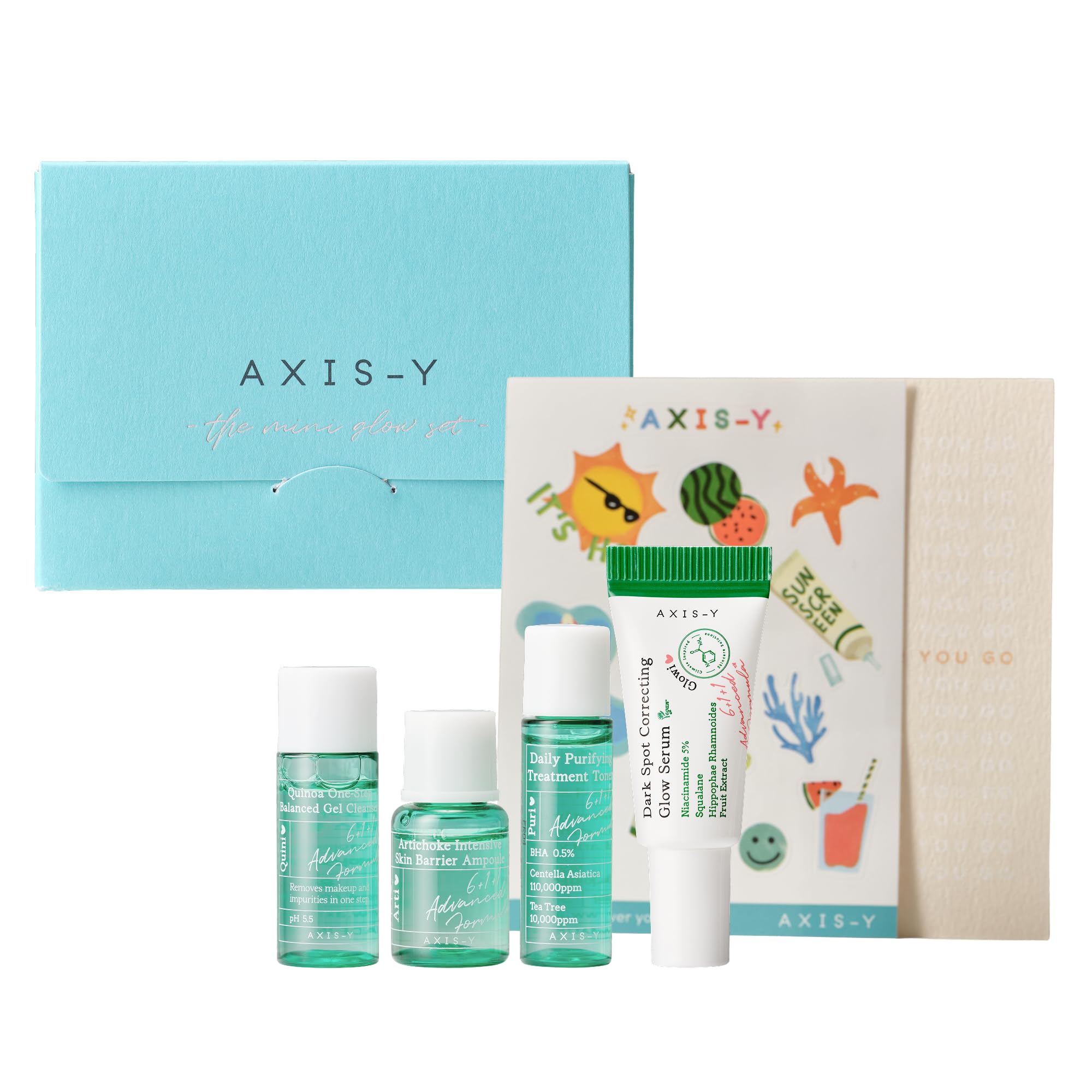 AXIS-Y Mini Glow Skincare Set