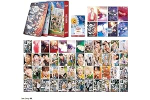 efoot Seventeen Photocards 2024 New Album Lomo Cards,Seventeen Cards for Gift and Fans Collection (Colorful-55PCS)