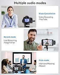 PQRQP 3 in 1 Microphone for