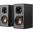 Klipsch R-41PM Powered Bookshelf Speaker,Black