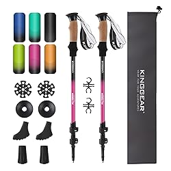 KINGGEAR Nordic Walking Stick, TP1 Hiking Poles