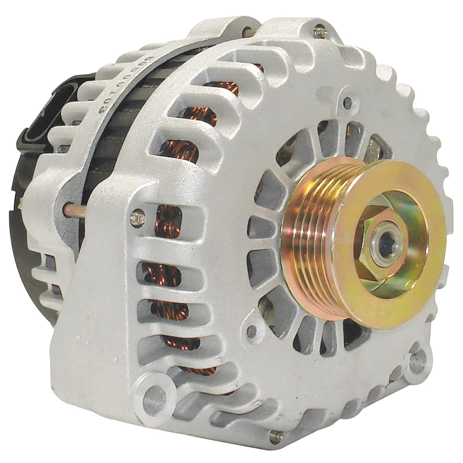 Photo 1 of ACDelco Gold 334-2481A Alternator, Remanufactured , Grey (Renewed)