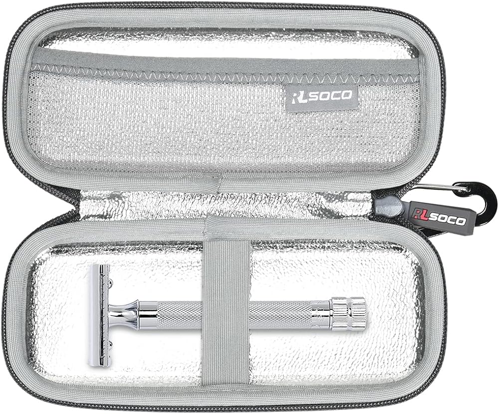 RLSOCO Case for Merkur Dovo 34C 37C 15C 23C 33C 933C Futur Safety Razor