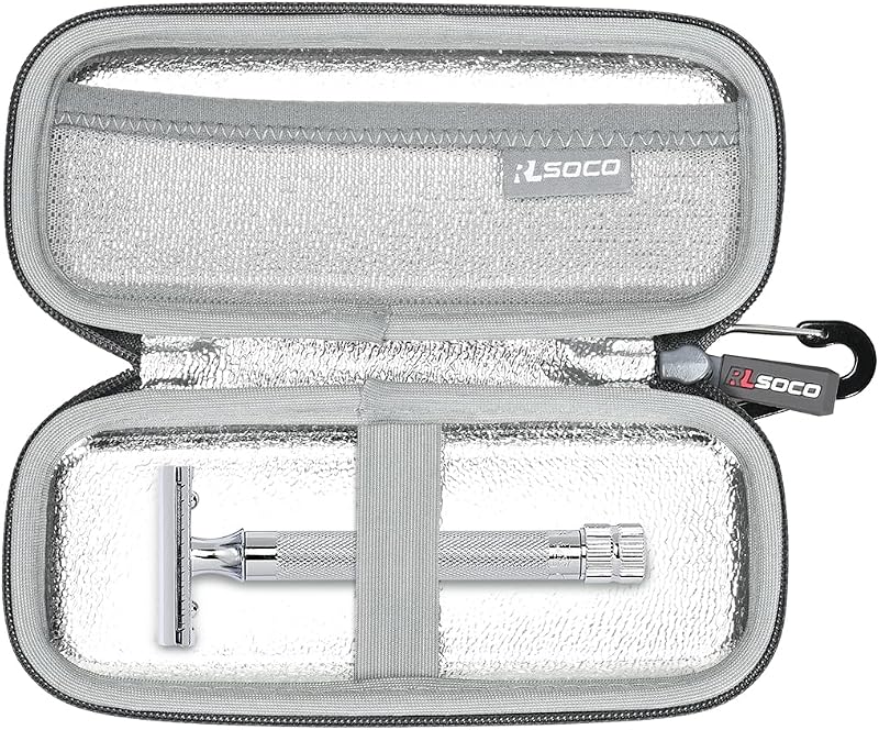 RLSOCO Case for Merkur Dovo 34C 37C 15C 23C 33C 933C Futur Safety Razor