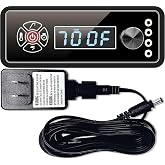 Non-WiFi Control Board Kit for Masterbuilt Gravity Series 560/800 / 1050 | Fits Listed 560/800/1050 Models; Timer, Grill and Meat-Temp Settings, 4 Probe Ports, Boost on 800/1050, IP44 Power Adapter