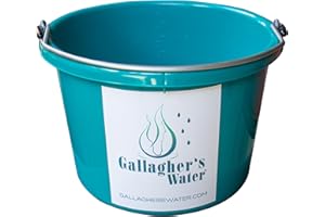 The GALLAGHER'S WATER Teal Bucket (2 Gallon)