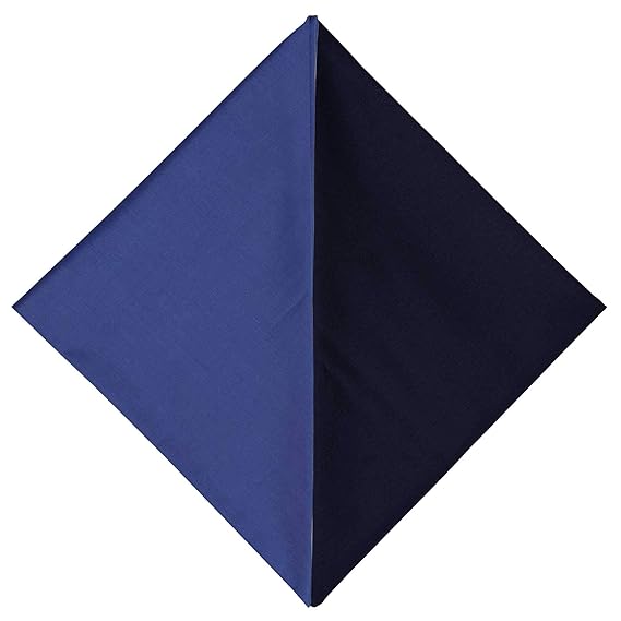 Uniform Sarees Corp Mens Cotton Unstitched 1.3 m Pant and 2.5 m Shirt Fabric (Blue, Free Size)