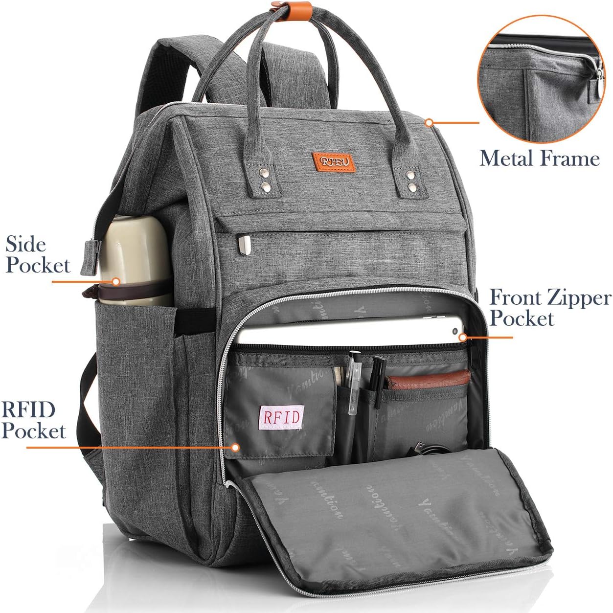 RJEU Laptop Backpack Women - Image 4