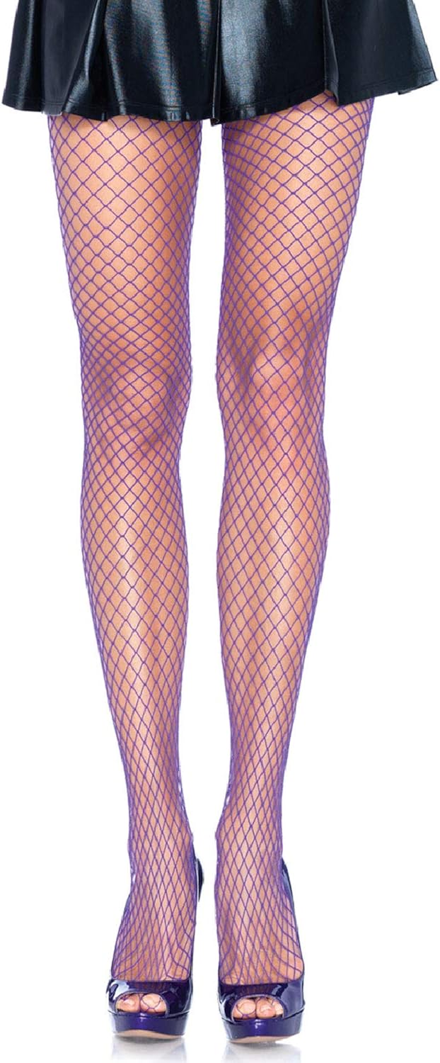 Leg Avenue Womens Spandex Industrial Fishnet Tights: Clothing