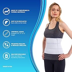 NYOrtho Abdominal Binder 9" 3-Panel - Post-Surgery