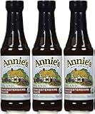 Annies Homegrown Organic & Vegan Worcestershire Sauce 6.25 Ounce (Pack of 3) - Pack Of 3
