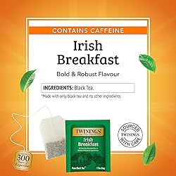 Twinings Irish Breakfast Black Tea Individually