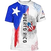 Owlfder Mens Novelty Flag T-Shirt 3D Printed Graphic Short Sleeve Shirt Crew Neck Casual Top Unisex