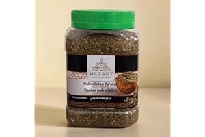 Salfit Palestinian Za’atar Mix Extra 500 g – Zaatar for Manakish, Cheese & Healthy Appetizer 500G