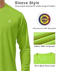 Roadbox Mens UPF 50+ Long Sleeve SPF Diving Rash