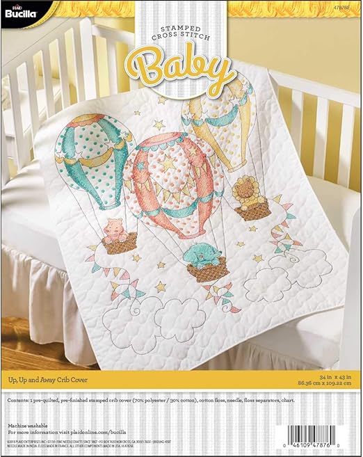 stitch crib bedding