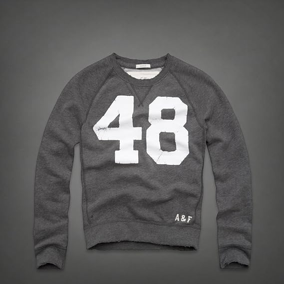 Amazon アバクロンビー フィッチ Abercrombie Fitch アバクロ スウェット メンズ グレーxxl 並行輸入品 トレーナー パーカー 通販