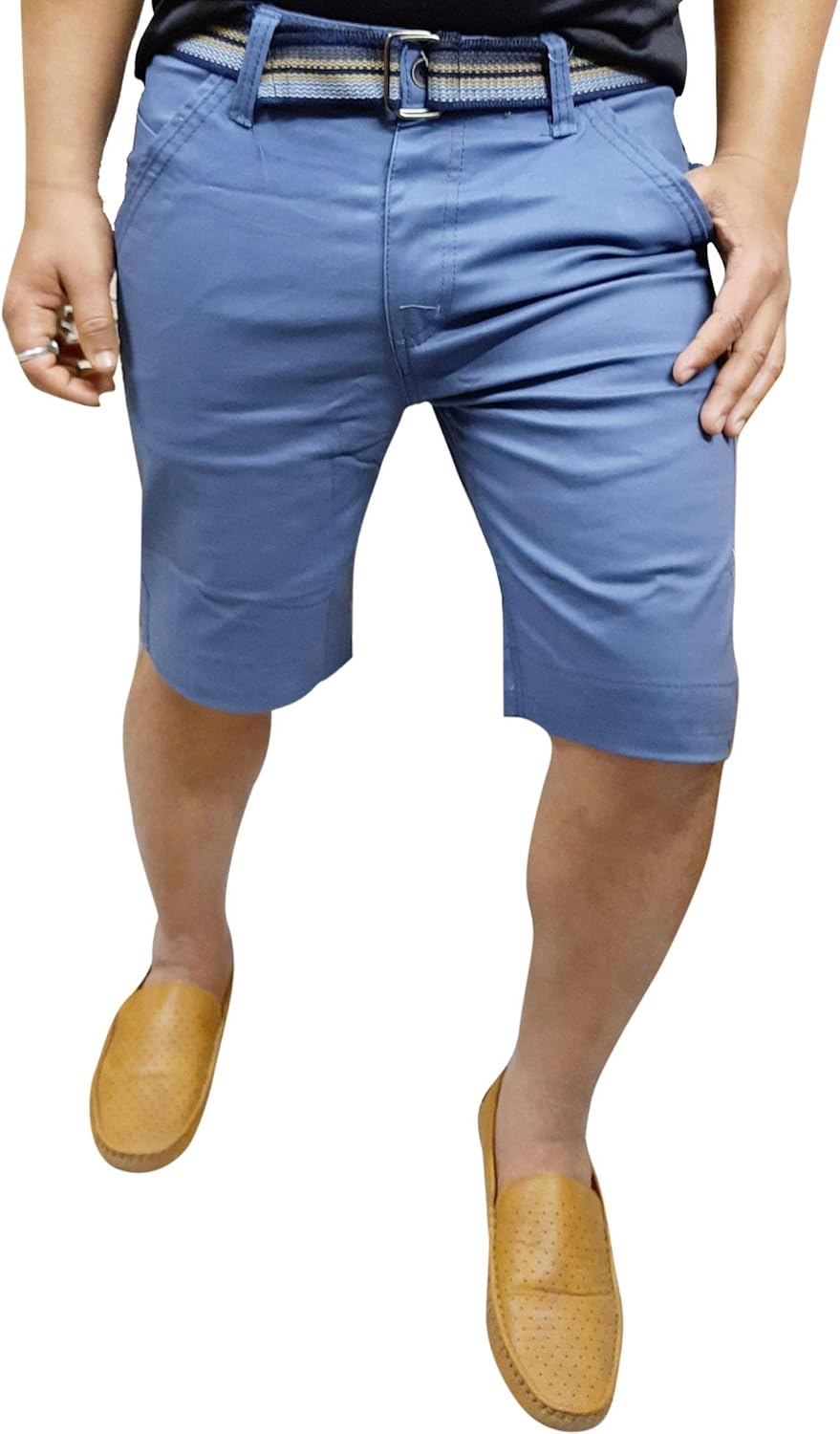 Buy Fashion World's Men's Shorts (Light Blue) at Amazon.in