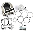 Trkimal GY6 150cc 57.4mm Bore Cylinder kit with Piston Kit 4 Stroke 152QMI 157QMJ for TAOTAO JONWAY ZNEN Roketa ATV Moped Go-Kart