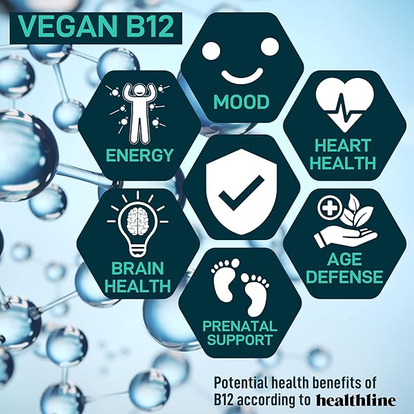 VEGAN PROBIOTIC PLUS B12-22 BILLION CFU SYNBIOTICS PREBIOTICS AND PROBIOTICS FOR DIGESTIVE HEALTH, IBS, MOOD SUPPORT – B12 WITH FOS PRE PRO POST BIOTICS FOR WOMEN & MEN – 60 GLUTEN-FREE CAPSULES
