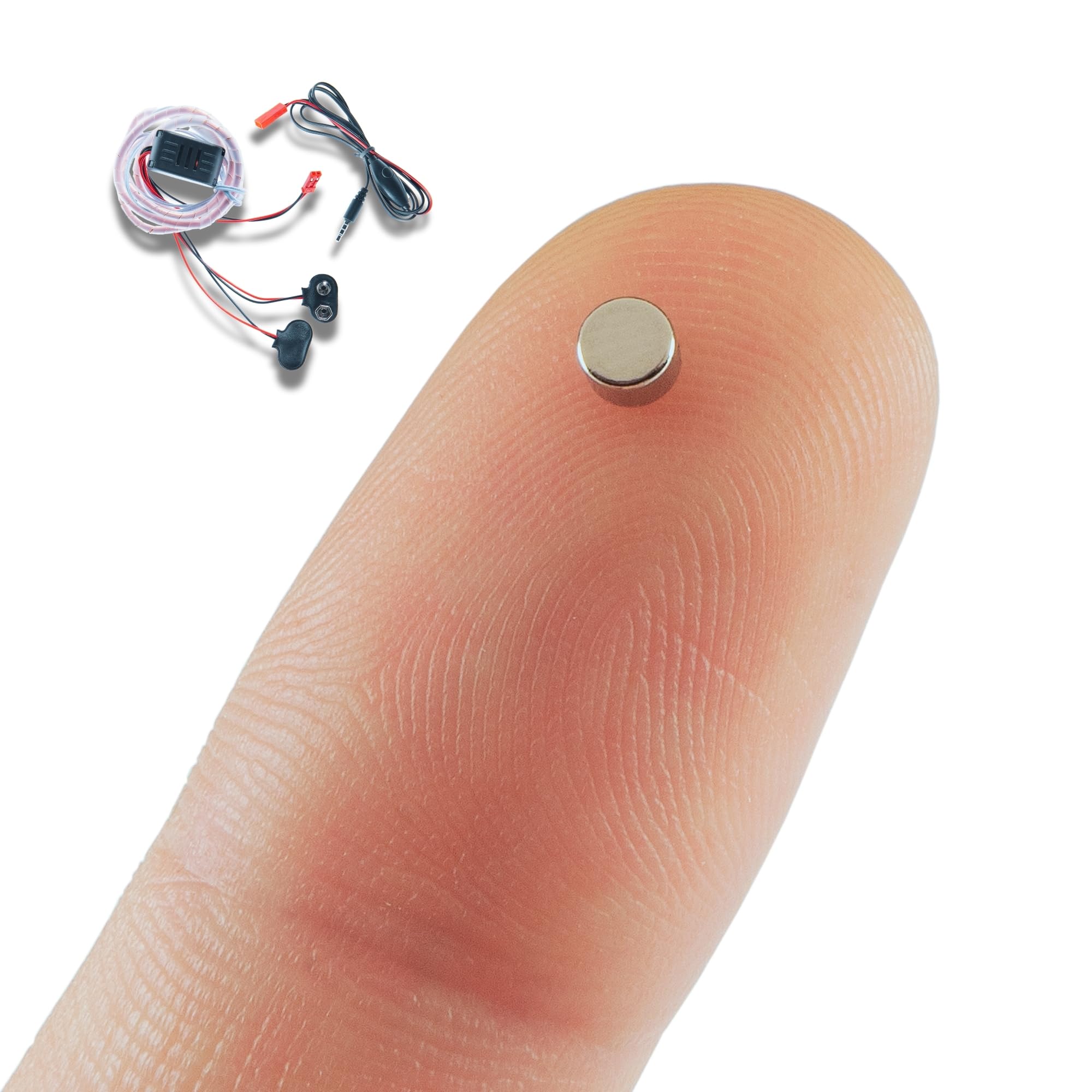 PingaOculto Spy Earpiece Wireless Earphones Invisible Hidden Mini Headset Exam for Phone with Microphone - Secret Earphone Micro Listening Device Hearing in Ear Cheating Earbuds (Spy Earpiece Nano) — image 1