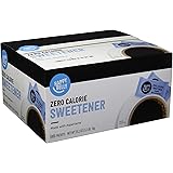 Amazon Brand - Happy Belly Zero Calorie Blue Aspartame Sweetener, 1000 Count (Previously Sugarly Sweet)