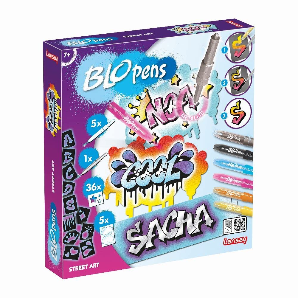 Lansay Blopens - Street Art - Drawings and Colouring - From 7 Years