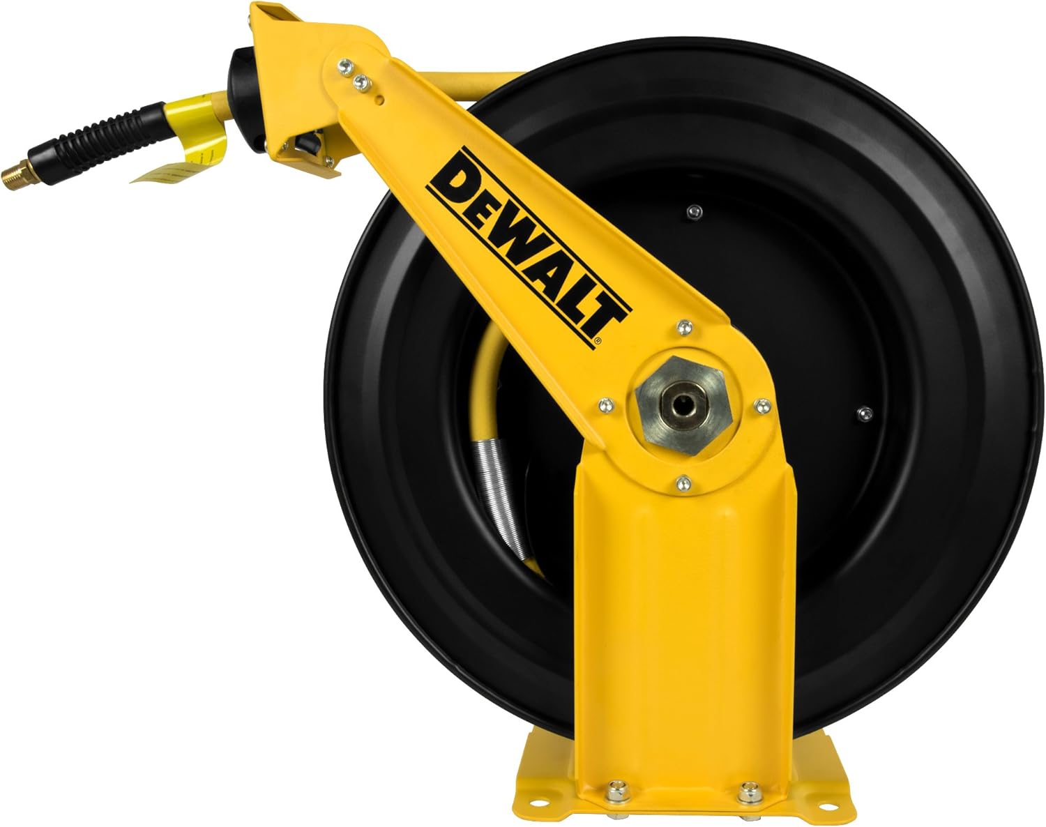 DeWalt DXCM024-0343 Double Arm Hose Reel with 3/8” x 50’ Premium Rubber Hose - - 