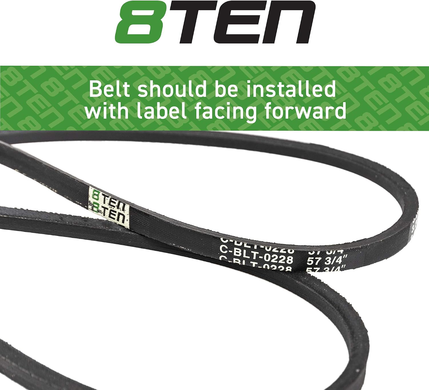 8TEN Niche Drive Belt For MTD Cub Cadet RZT 42 50 RZT50 RZT42 RZT17 754
