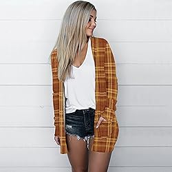 Oversized Womens Sweaters Yellow Cardigan Oversized
