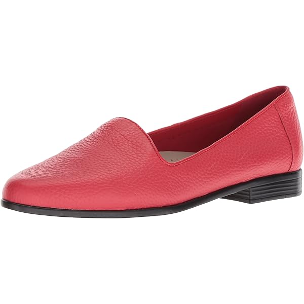 Amazon.com: Trotters Liz mocasín para mujer, Rojo, 11.5 2A(N) US