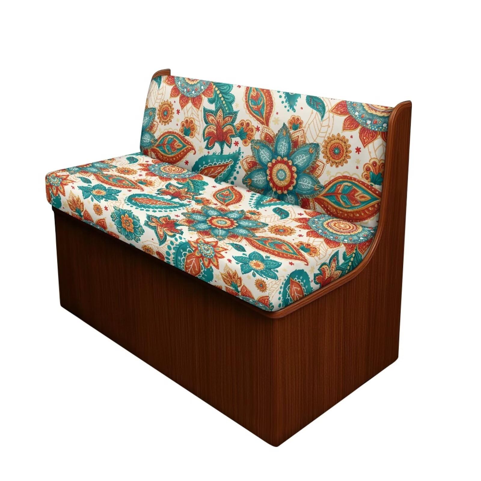 Photo 1 of Boatee Bohemian Flower RV Dinette Cushions Stylish RV Decor Comfortable Bench Seat Cover for Women Cushion Covers for Couches and Sofas Washable Slip Covers for Loveseat
