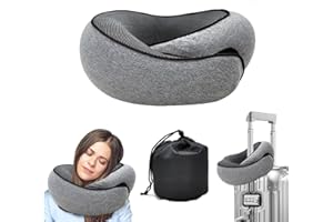 WEERSHUN Travel Pillows for Airplanes,2024 New Travel Pillow,Travel Neck Pillow Airplane Memory Foam Travel Pillow Neck Pillow for Traveling Suitable for Airplanes,Offices and Cars